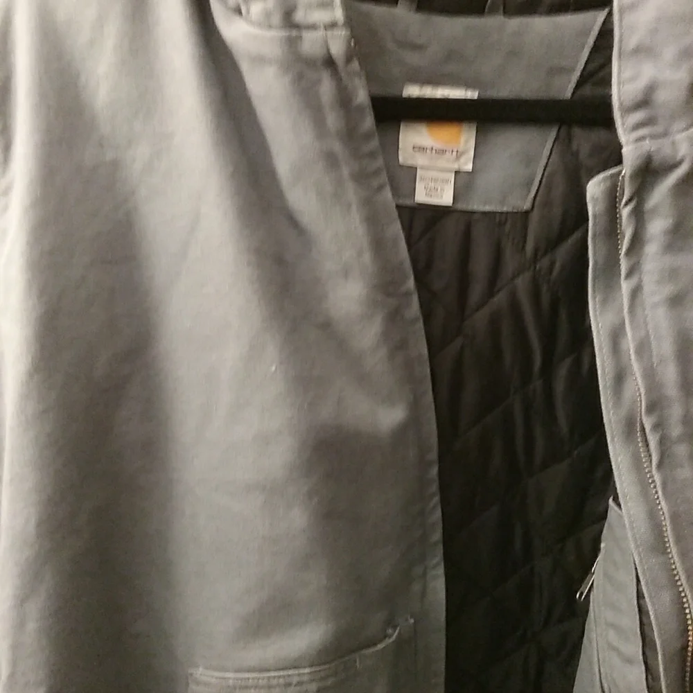 SOLD MERCARI-Carhartt Women's New Utility Blue Coat - Picture 10 of 12
